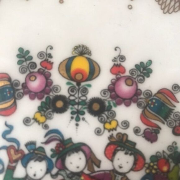 New Arta Austria Enamel Painted Plate - Picture 5 of 10